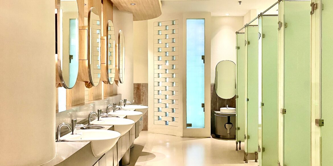 Why American Restroom Stalls Have Gaps A Manufacturing Legacy