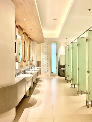 Why American Restroom Stalls Have Gaps A Manufacturing Legacy